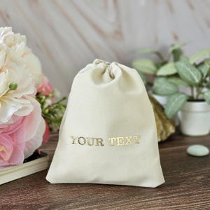 Personalized Drawstring Bags, Custom Gift Bag, Jewelry Pouch, Velvet Drawstring Gift Bag, Personalized Bridesmaid Gift, Custom Bags