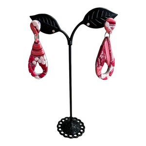 Valentine&#39;s day unique dangle earring