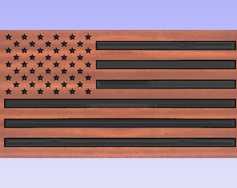 American Flag (svg, dxf, crv, lbrn, c2d, png, pdf)