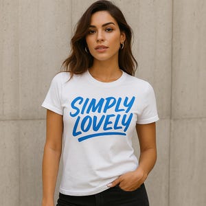 Maglietta "Simply Lovely" di Max Verstappen, regalo per i fan della Formula 1, maglietta con citazione della F1, gadget per gli amanti delle auto da corsa, abbigliamento "Drive to Survival"
