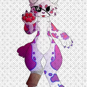 Furry / Anthro Pirate Cat Adoptable | Buyer Gets Full Rights | One of a kind
