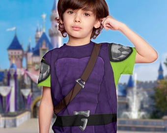 Green Goblin Costume T-Shirt, The Amazing Spider Man Character All Over Print Shirt, Green Goblin Cosplay Costume Tee, Halloween 3D T-Shirt