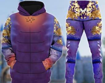 Tamatoa Moana Cosplay Costume, Moana Tamatoa Hoodie And Jogger, Tamatoa Halloween Costume, Disney Moana Sweater, Disney Villains Shirt