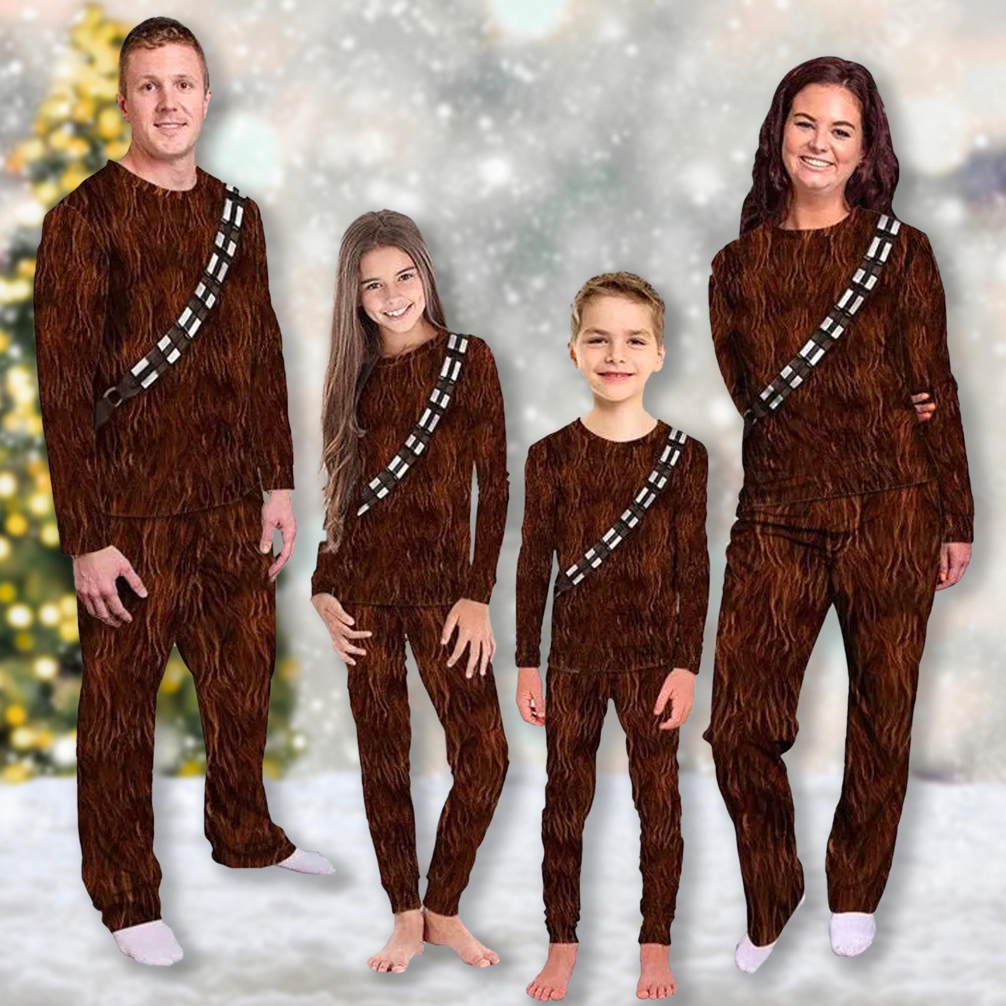 Chewbacca Pajamas Etsy