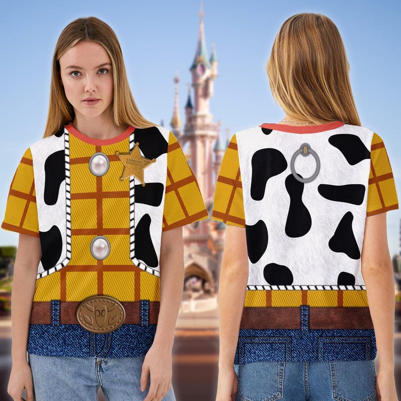 Toy Story Animated Characters Shirt, Toy Costume Cosplay 3D T-Shirt, Halloween Costume For Family Group T Shirt, Toy Shirt For Couple image 3