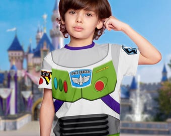 Buzz Lightyear Astronaut Toy Halloween 3D Shirt, Halloween Costume For Family Group T-Shirt, Space Toy Cosplay Costume Tee, Gift For Friend