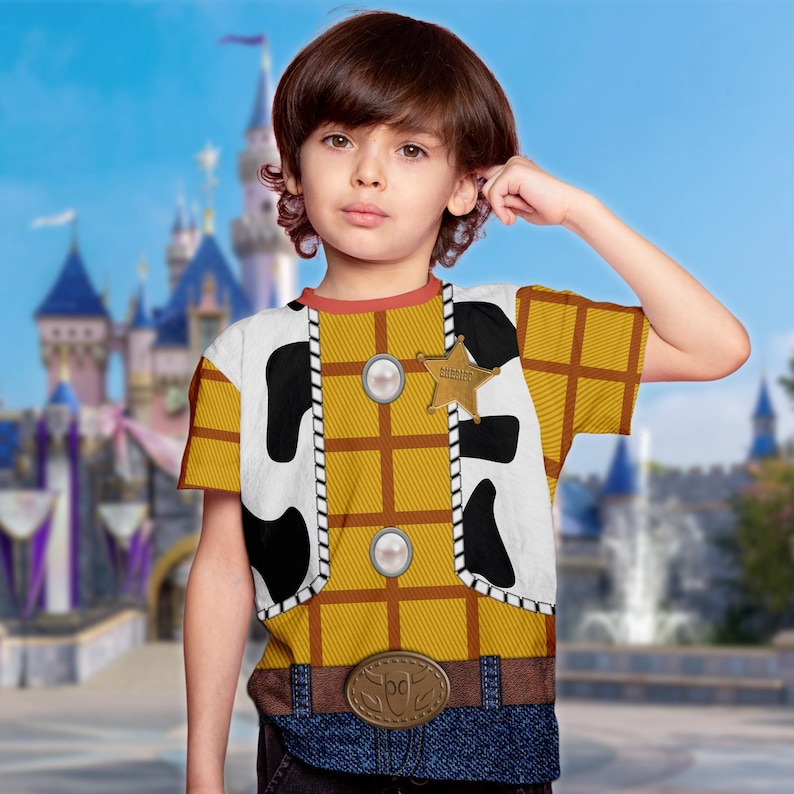 Toy Story Animated Characters Shirt, Toy Costume Cosplay 3D T-Shirt, Halloween Costume For Family Group T Shirt, Toy Shirt For Couple image 1