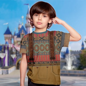 Oaken Frozen Costume Cosplay 3D T-Shirt, Halloween Costume Shirt For Men, Halloween Matching Family/Group All Over Print Shirt Bild 1