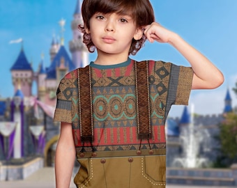 Oaken Frozen Costume Cosplay 3D T-Shirt, Halloween Costume Shirt For Men, Halloween Matching Family/Group All Over Print Shirt