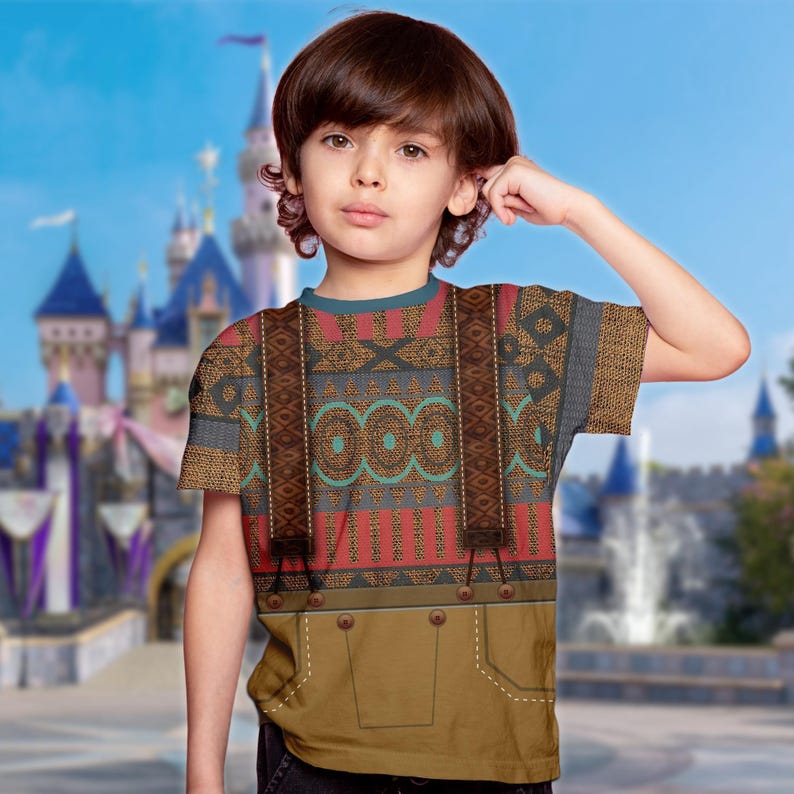 Oaken Frozen Costume Cosplay 3D T-Shirt, Halloween Costume Shirt For Men, Halloween Matching Family/Group All Over Print Shirt Bild 1