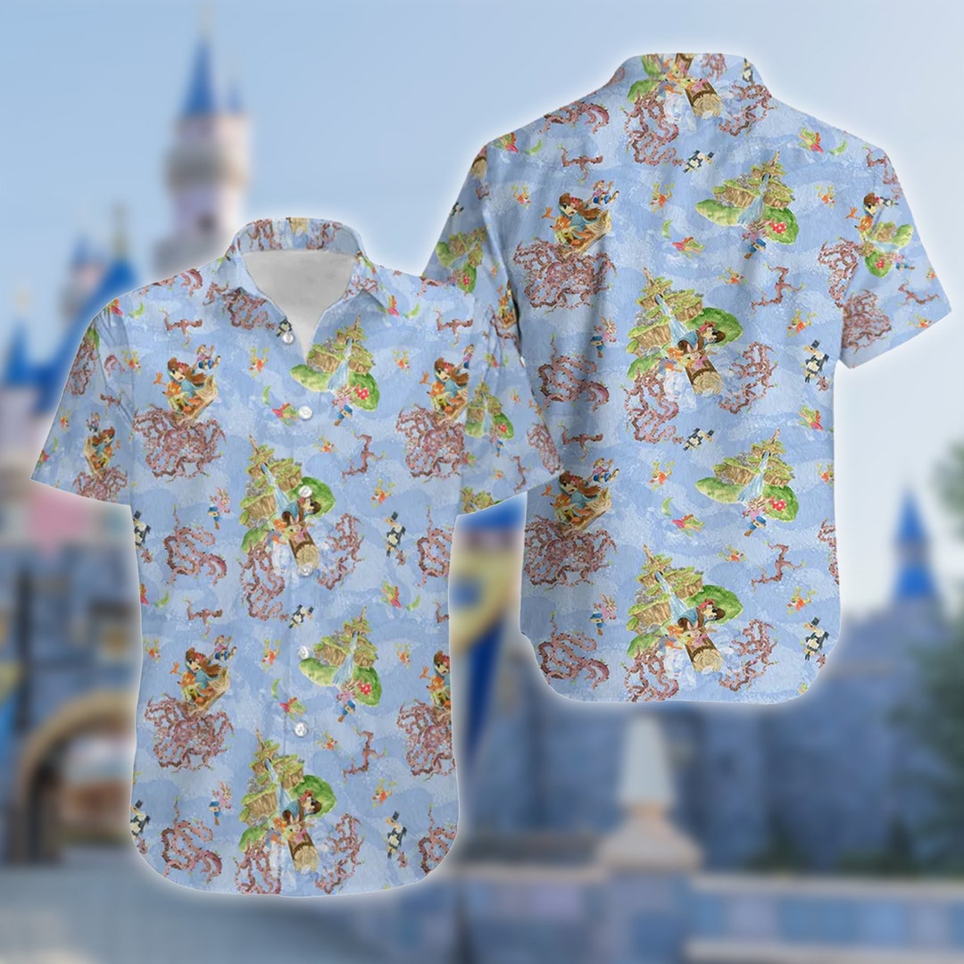 Briar Patch Splash Mountain Hawaiian Shirt, Splash Mountain Hawaii ...