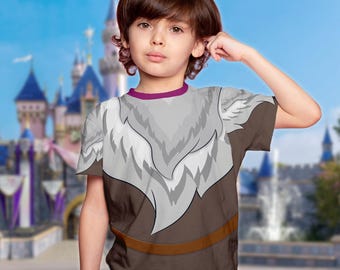 Sven Frozen Reindeer Costume T-Shirt, Sven Reindeer 3D Shirt, Frozen Magic Kingdom Character Halloween Cosplay Party Christmas Gift