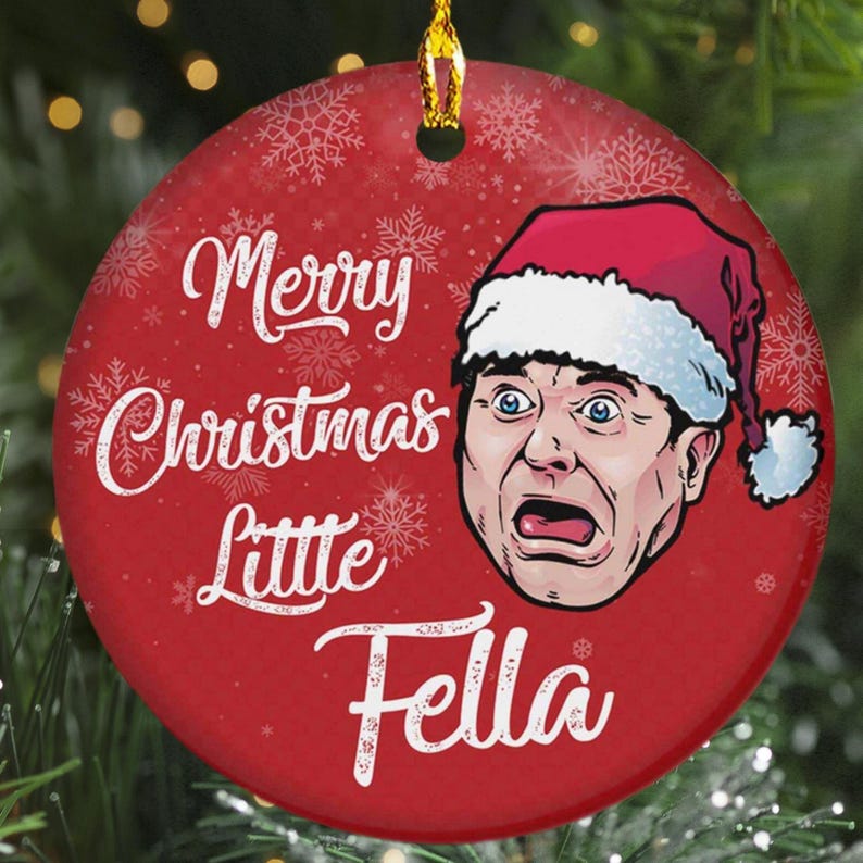 Harry Lyme Home Alone Merry Christmas Little Fella Ornament Christmas