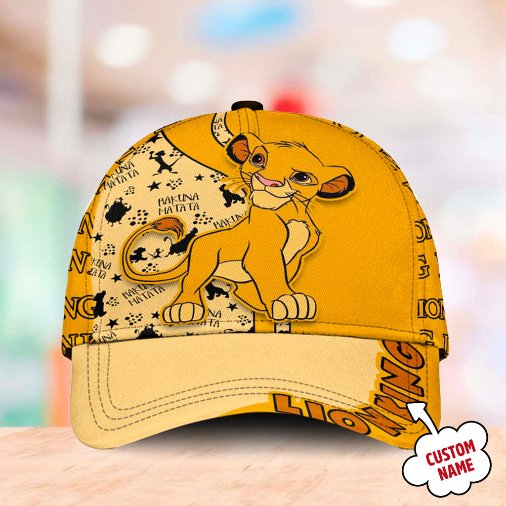The King of Jungle Character Classic Cap, Lion the King of the