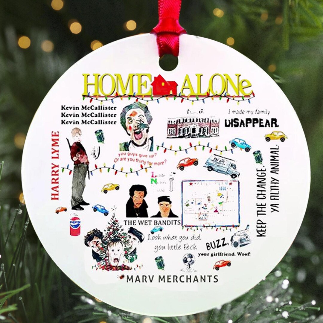 Home Alone Marv Merchants Christmas Ornament, Kevin and All Character