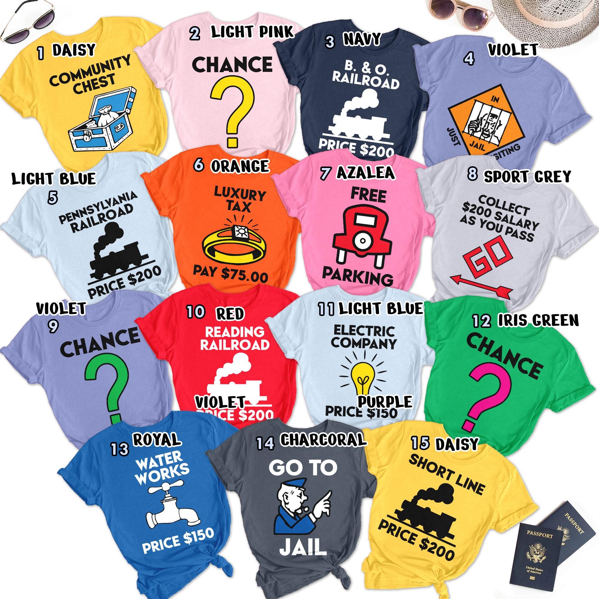 Monopoly T Shirt - Etsy