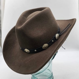  Dorfman Pacific Indiana Jones - Fedora de fieltro de lana para  hombre, Marrón : Ropa, Zapatos y Joyería