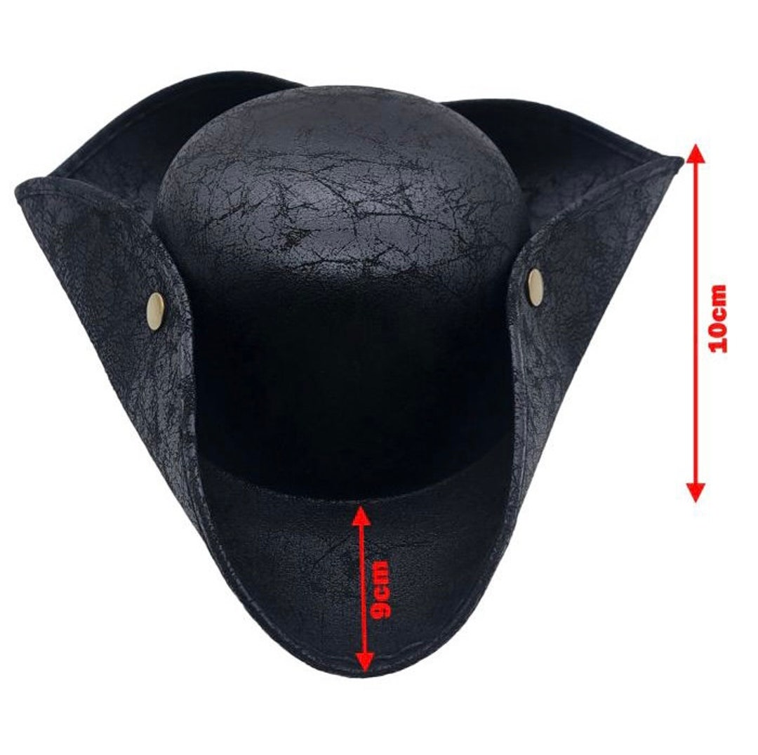 TRICORN HAT Fancy Ancient Look Tricorn Pirate Hat One Size - Etsy