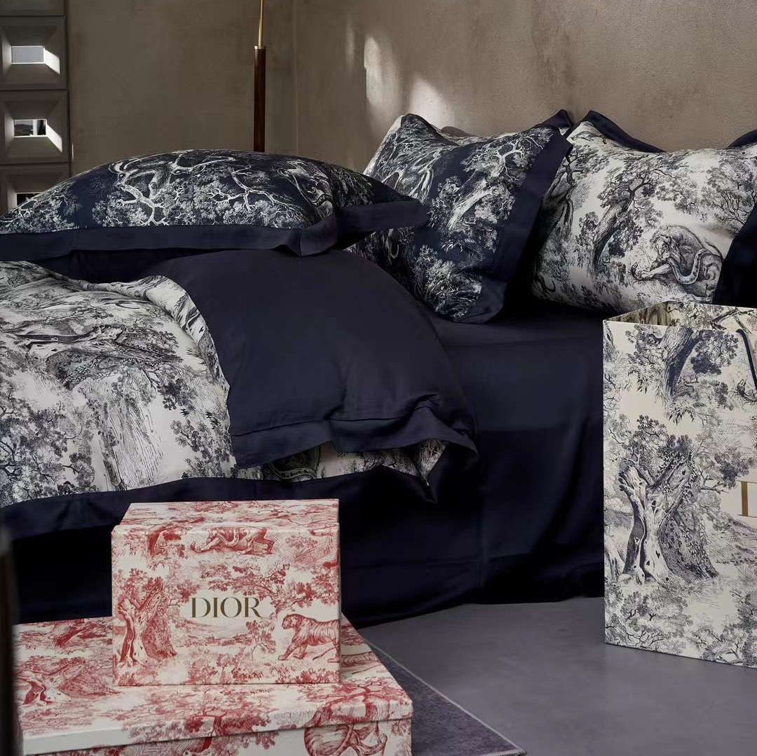 Navy Blue Queen Bedding Set Included Hypoallergenic Comforter, Tencel ...