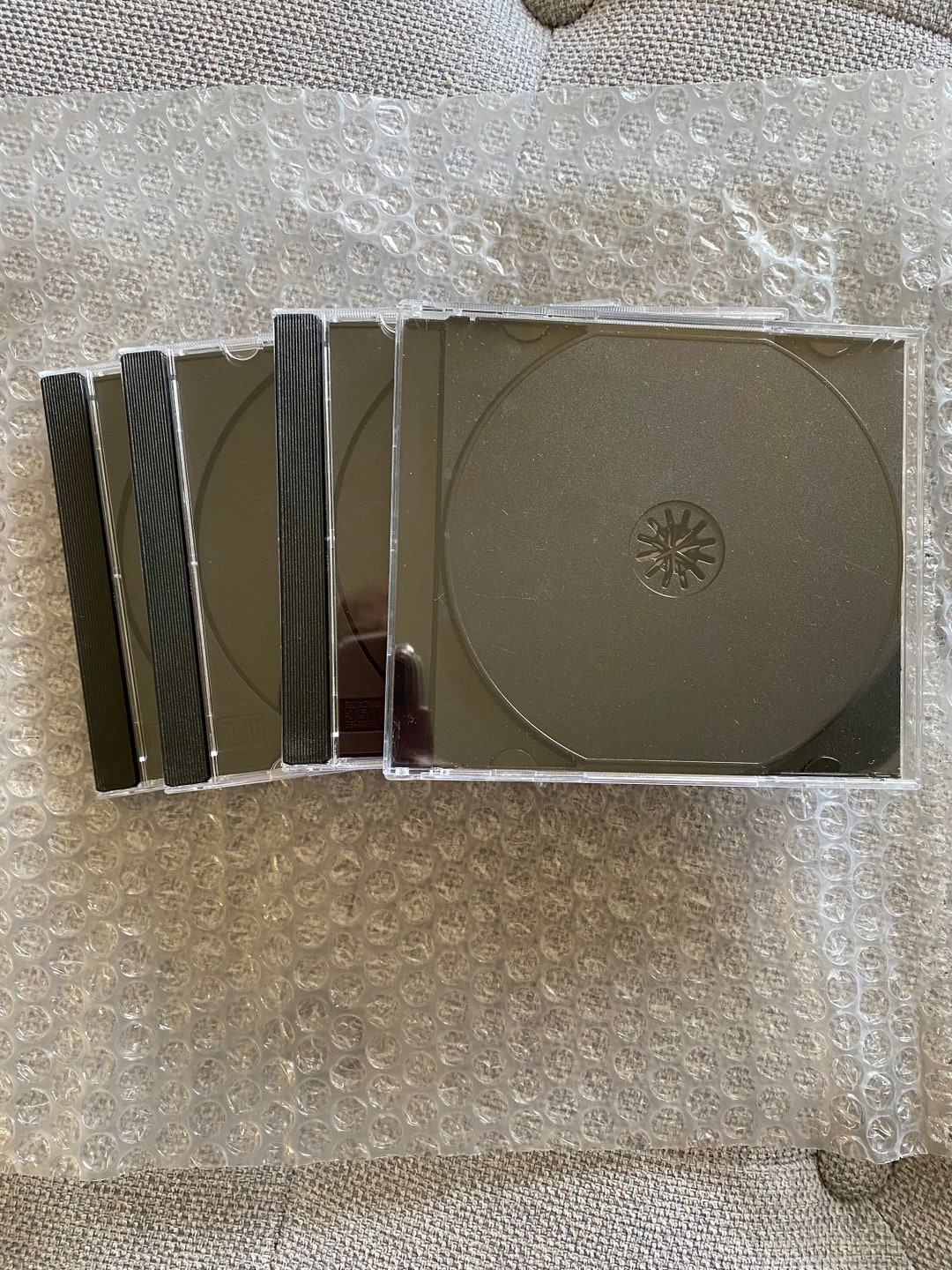 4 Standard 10.4mm Single CD DVD Assembled Black Jewel Case Box Etsy