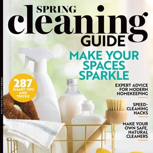 Spring Cleaning Guide - Make Your Space Sparkle, 287 Smart Tips and Tricks