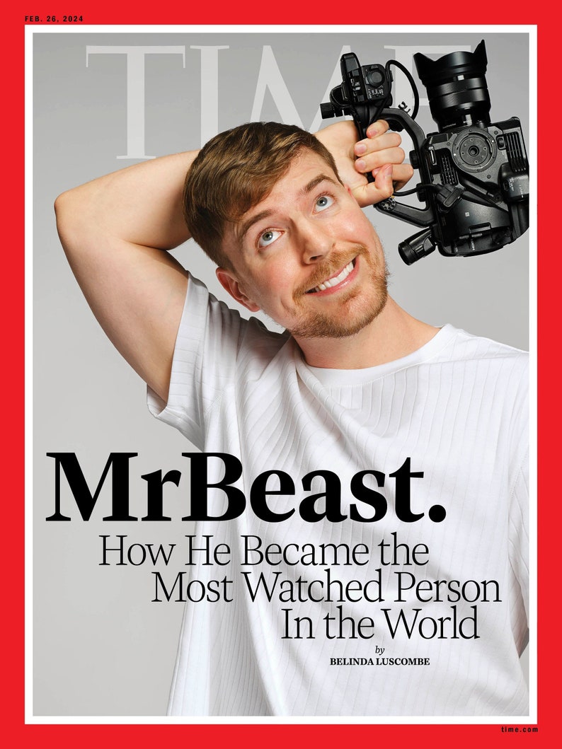 TIME Magazine - 02.26.24 Edition: MrBeast