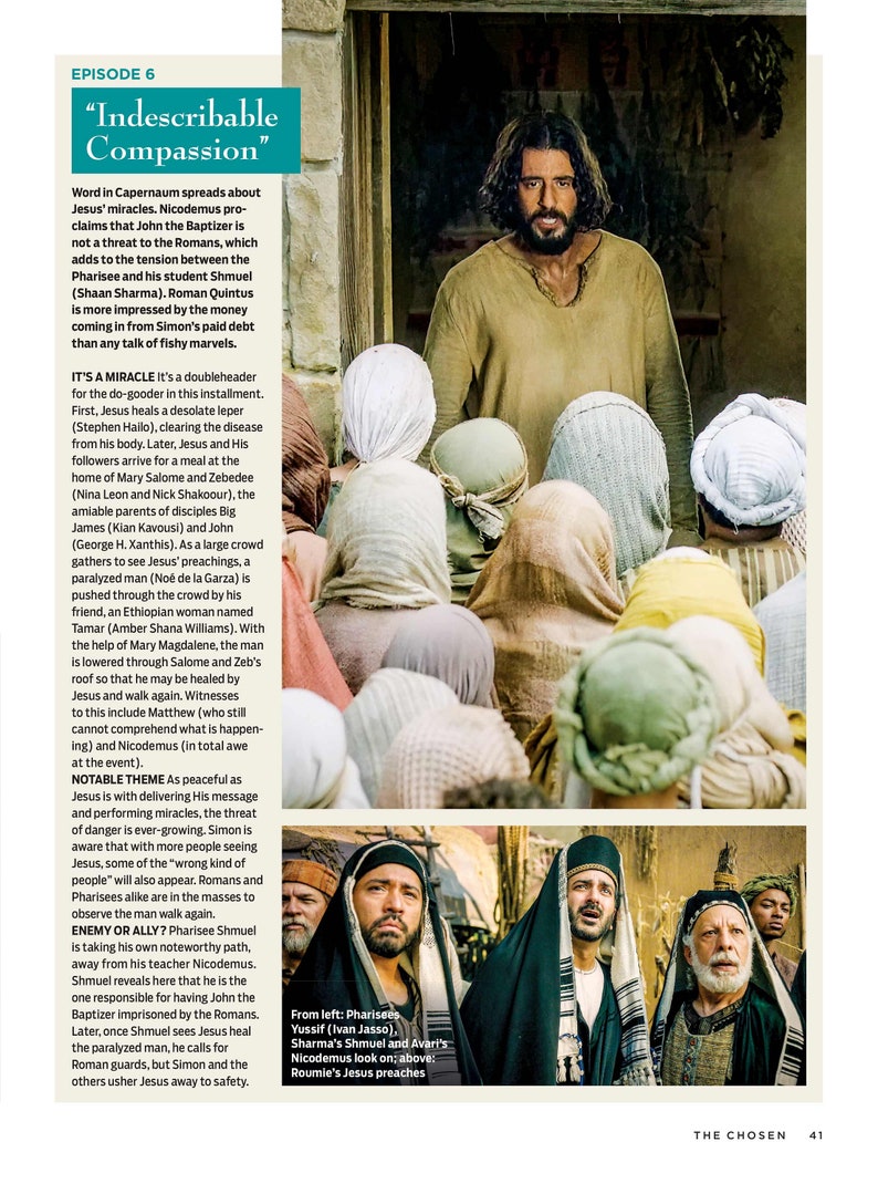 The Chosen - TV Guide: 4 Seasons, Episode Recaps, Faith-Based TV, Bible Sagas, Scripture, Jesus, Jonathan Roumie, Mary Magdalene, Elizabeth