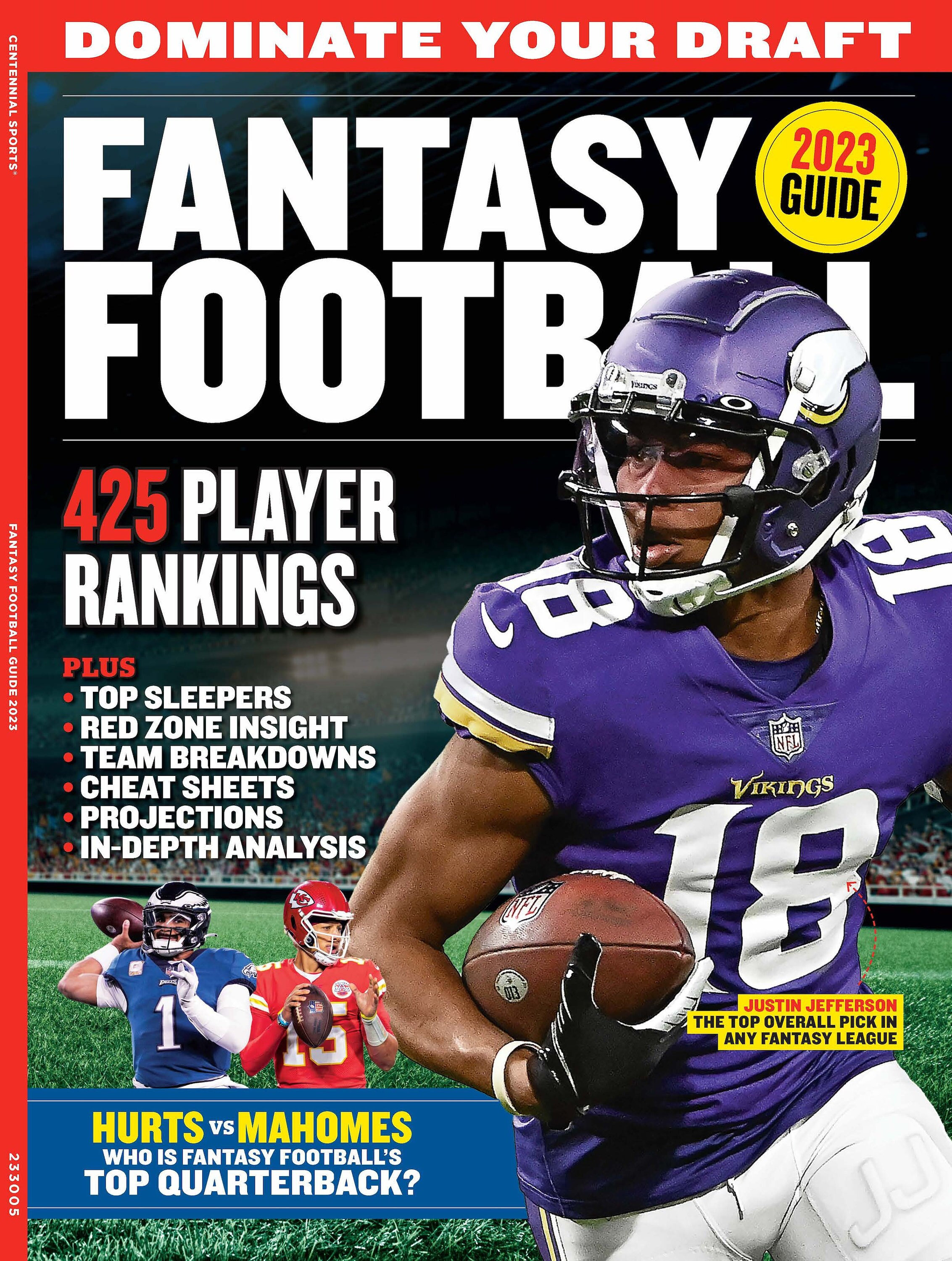 Fantasy Football 2023 Guide 425 Player Rankings Plus Top 