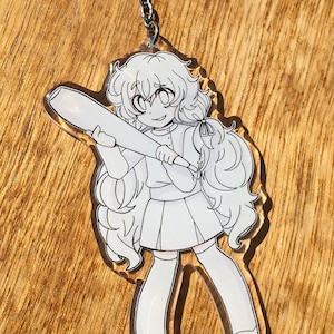 ÚLTIMA OPORTUNIDAD: Hola Charlotte - Charm de epoxi/acrílico Q84