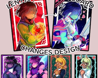 Deltarune - Lenticular Photocards