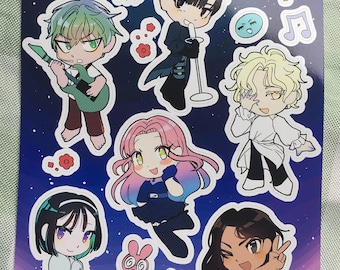 Alien Stage - A5 Sticker Sheet