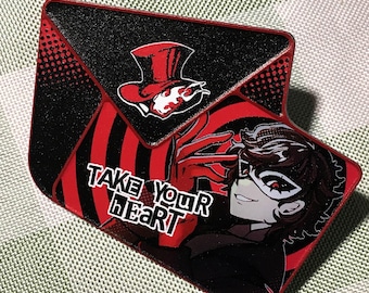 Persona 5 - Joker Calling Card letter badge
