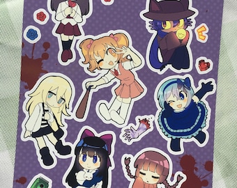 RPG MAKER A5 Sticker Sheet