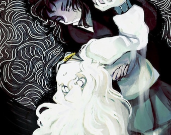 Hello Charlotte - Charlotte and Frei A4/A5 print