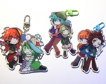 Your Turn To Die - Kanna+Shin, Sara+Joe, Ranger+Safalin acrylic charms