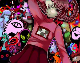 Yume Nikki - Madotsuki A4/A5 print