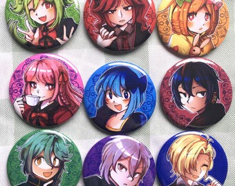 Witch's Heart - 58mm Badges