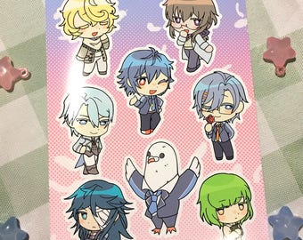 Hatoful Boyfriend - A5 Sticker Sheet