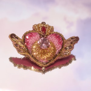 Sailor Moon Crisis Moon Compact Brooch