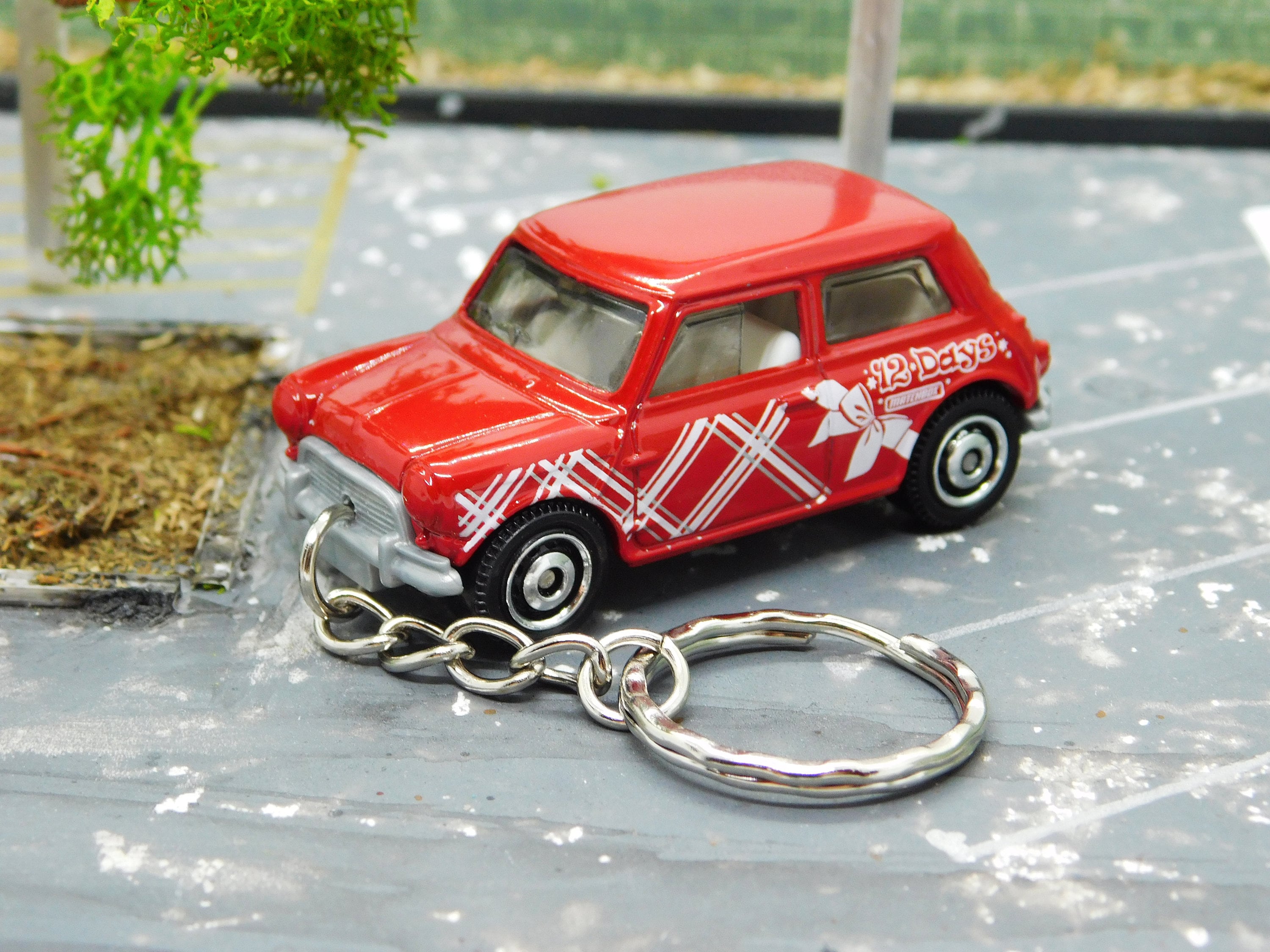 Schlüsselanhänger Mini Cooper, Mini rot, Neu, Sammlerstück in