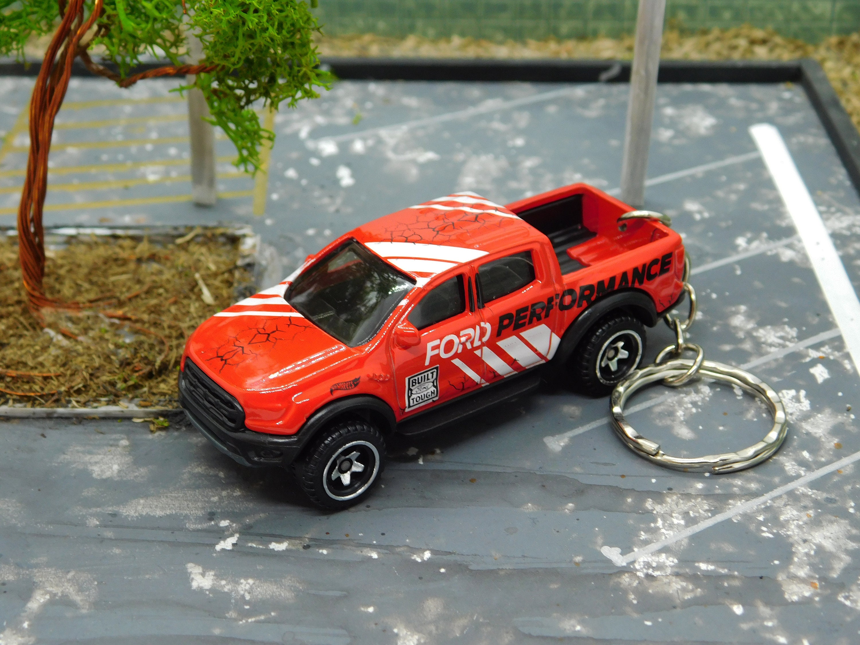 Ford raptor shop keychain