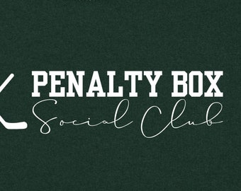 Hockey Sweatshirt | Penalty Box | Hockey Apparel | Hockey Players | Ice Hockey | Gift for Hockey Player | Gifts for Him | Hockey Lover