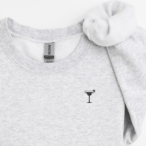 Besticktes Margarita Sweatshirt | Margarita-Shirt | Rundhalsausschnitt | Rundhalsausschnitt | Margarita | Kneipentour Shirt | Geschenke für Ihn