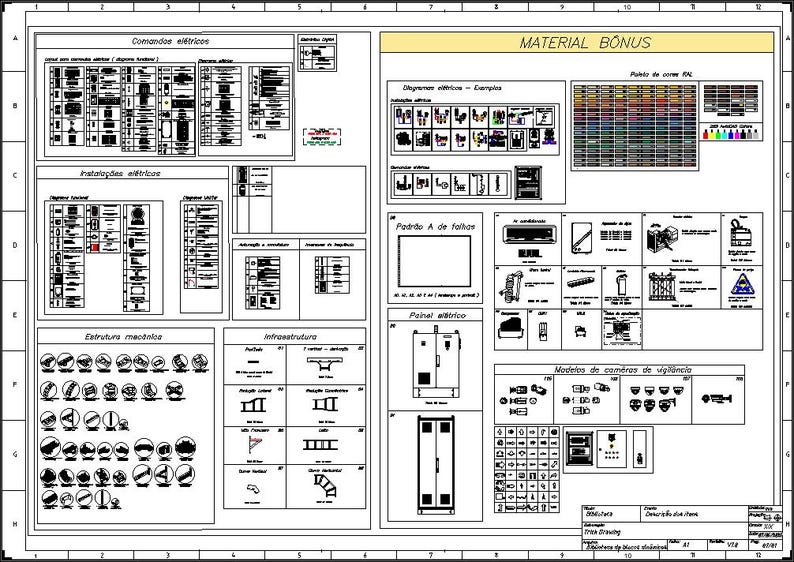 Electrical Symbols Autocad Blocks Pack (more Then 5,000 Blocks ...