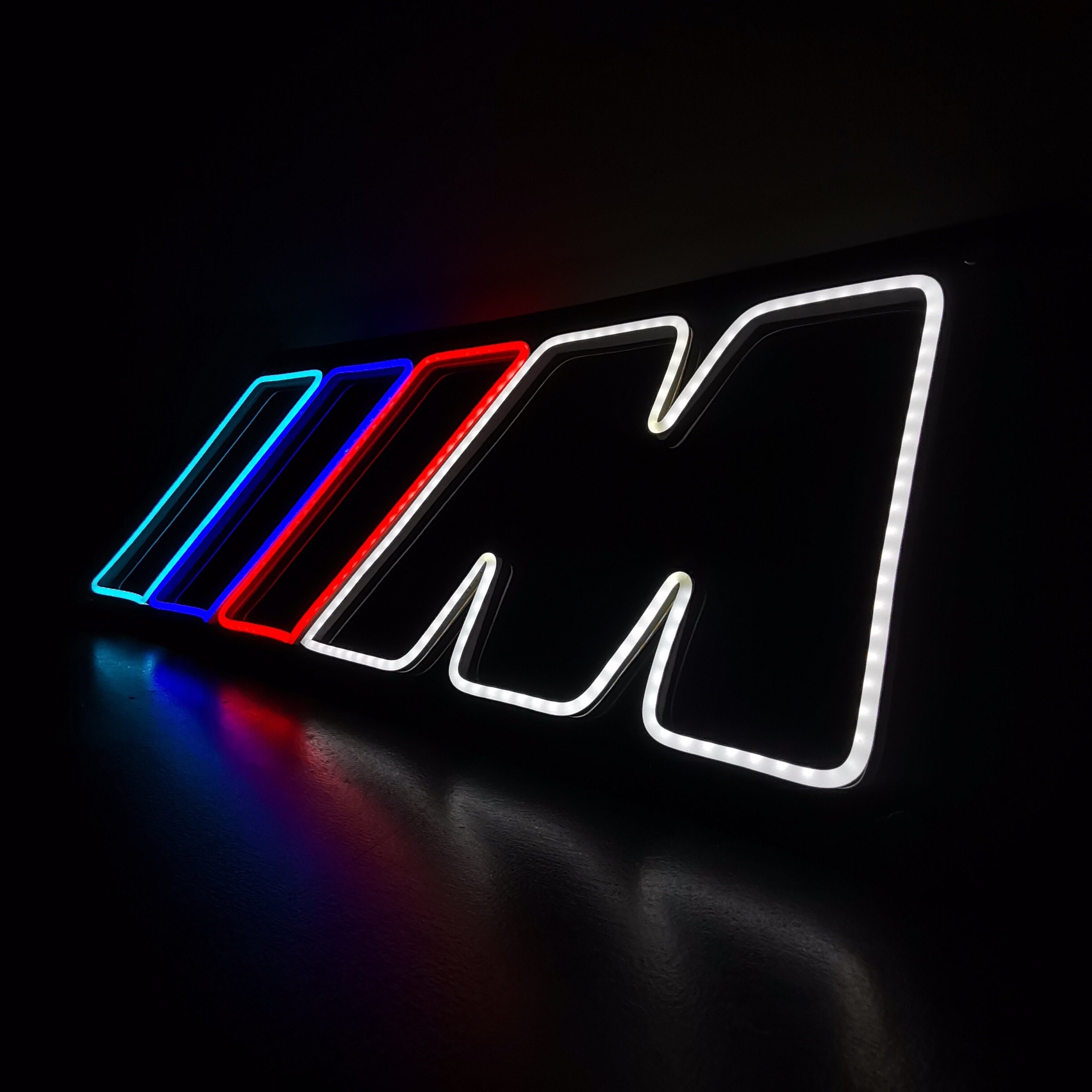 Car Logo Sign, BMW Logo Sign, Car Garage Led Logo, Sports Cars Logo