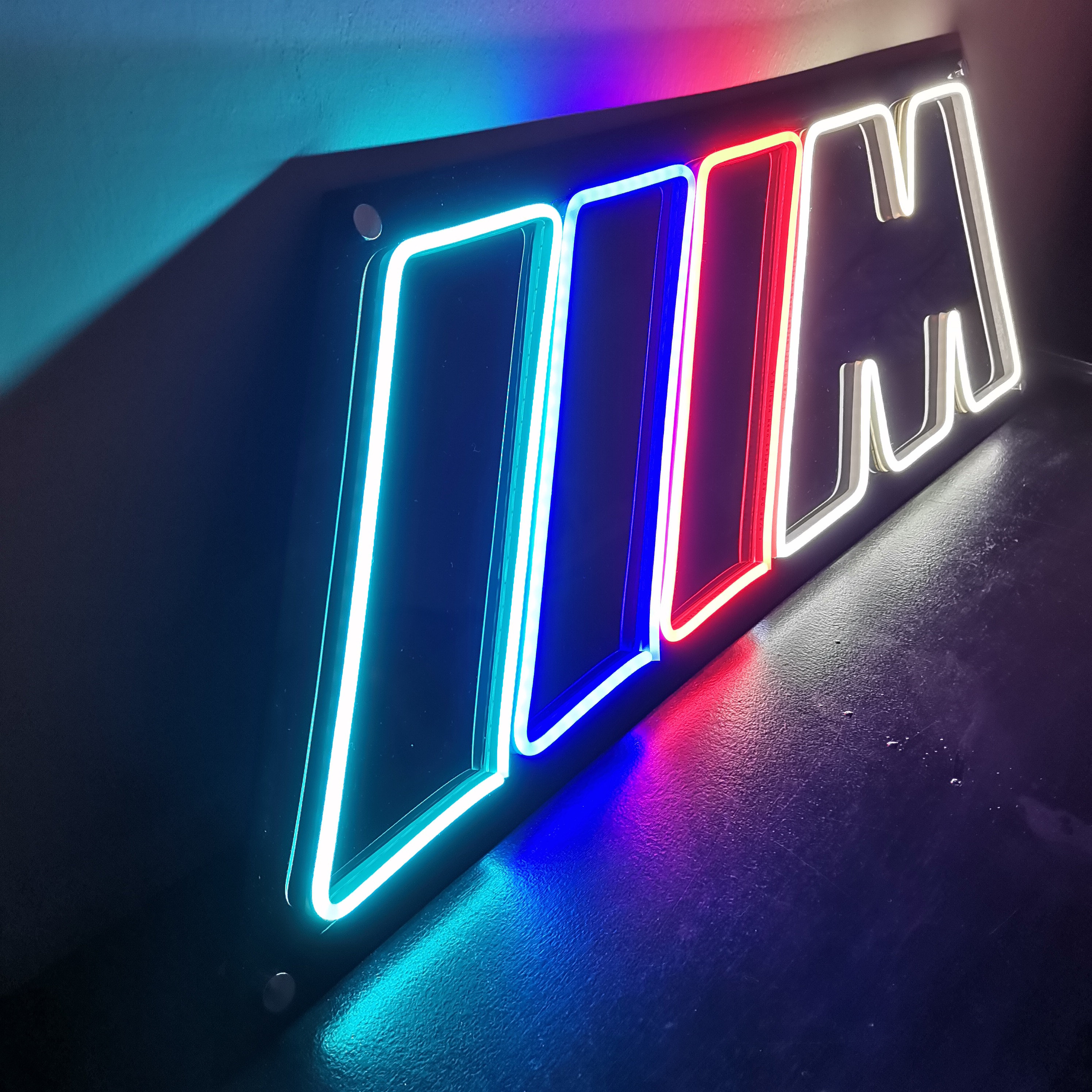 Car Logo Sign, BMW Logo Sign, Car Garage Led Logo, Sports Cars Logo