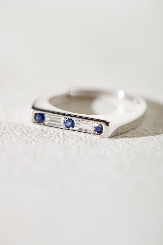 Vintage Sapphire Ring - image 1
