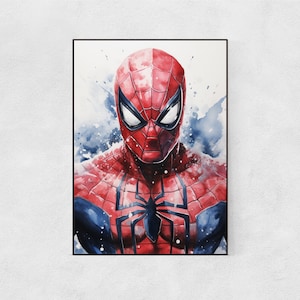 Posters spiderman download print superhero art