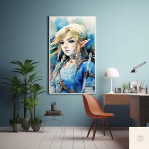 prints Posters for fans of zelda tears of the kingdom, gaming
