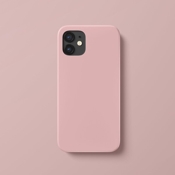 STRAWBERRY CREAM Soft Blush Phone Case Pale Pink Cover for iPhone 15, 14, 13, 12, 11, Google Pixel 8, 8Pro,7A,6A,Samsung GalaxyS23,S22,A54